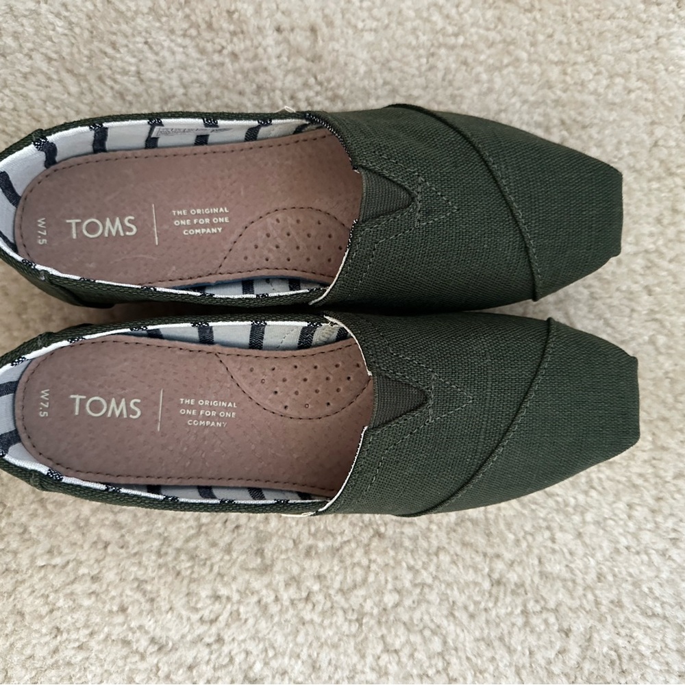 Toms Classic Pine Heritage Canvas Shoes - Picture 3 of 5